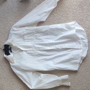 Náutica White Man button  shirt